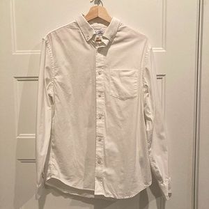Classic white button down